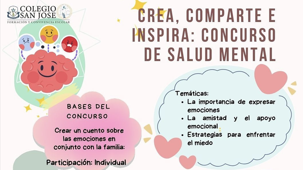 Crea, comparte e inspira: Concurso de salud mental